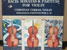 BACH: SONATAS & PARTITAS FOR VIOLIN 3LP BOX FERRAS SAS 2028/3 SINE QUA NON 1978