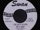 JOEY & DANNY: I Got Rid Of The Rats / The Underwater Surfers 45 (dj) Oldies