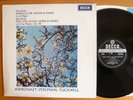DECCA SXL 6408 WB UNGROOVED LABEL, PERLMAN, VIOLIN, BRAHMS, FRANCK