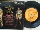 Elvis Presley - A Touch Of Gold Orange -4 Prong Centre Vol 2 UK EP Extended Play