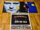 3 LP Vinyl Phil Collins Face Value Hello, I Must Be Going Serious Hits... Live