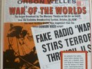 ORSON WELLES WAR OF THE WORLDS ORIGINAL BROADCAST 2 RECORD SET DCS 10 VG+/VG+