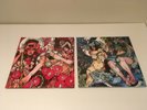 Baroness Red Album 1st Pressing Hyperrealist & Blue Album 5th Press - 2 LP Lot