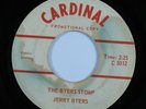 Instrumental Rockabilly Country 45 JERRY BYERS The Byers Stomp CARDINAL HEAR *