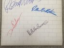 Pink Floyd The Wall Original 79’ X2 LP Ex/Ex Fully SIGNED By All Members RARE.