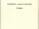 Emerson Lake & Palmer Works Volume 2 UK vinyl LP album record K50422 ATLANTIC