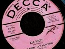 ALL NIGHT // SCREAMIN' JAY HAWKINS 1966 DECCA PROMO 45 SINGLE 32019