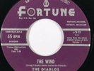 DIABLOS The Wind / Baby, Be Mine Fortune Doo Wop R&B VG+ 45 HEAR