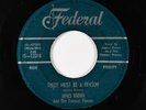 R&B Soul 45 - James Brown - There Must Be A Reason - Federal - mp3