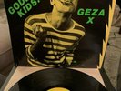 GEZA X You Goddam Kids  1st Press w/ BUMPER STICKER & VG+ VINYL BLACK FLAG/Germs
