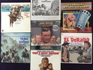 7x Vinyl 12” Albums LPs - JOHN WAYNE films Western / War Movie Soundtracks