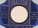 BARBARA ENGLISH I Don’t Deserve A Boy Like You MALA 45 northern soul NM HEAR
