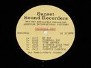FIREBALL 500 Movie ACETATE test record 1966 Annette Funicello FrankieAvalon RARE