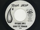 '60s Texas R&R KIRBY ST. ROMAIN Oh Baby Doll/Summertime Fun TEAR DROP M- DJ HEAR