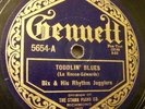Bix & His Rhythm Jugglers-Gennett 5654 Toddlin' Blues (Richmond 1925)