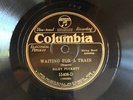 COUNTRY RILEY PUCKETT Columbia 15408 Up in the Air About Mary/Waiting 4 Train E+