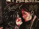 autographed my chemical romance Vinyl poster