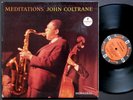 JOHN COLTRANE Meditations LP IMPULSE  A-9110 US 1966 RVG MONO Pharoah Sanders