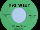 Rockabilly Hot Rod 45 GENE SAVAGE Big Machine BIG WEST HEAR *