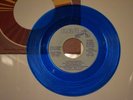 RARE PROMO ELVIS PRESLEY BLUE VINYL LITTLE SISTER & PARALYZED 45 RPM RECORD