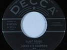 Rockabilly 45 JACKIE LEE COCHRAN Ruby Pearl DECCA HEAR *