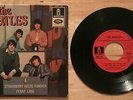 RARE FRENCH EP THE BEATLES ODEON MEO 134 STRAWBERRY FIELDS FOREVER-PENNY LANE