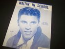 RICKY NELSON Rare SHEET MUSIC SINGLE 