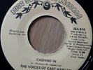 THE VOICES OF EAST HARLEM - CASHING IN - JUST SUNSHINE REISSUE NORTHERN SOUL