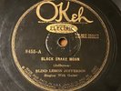 Blind Lemon Jefferson 78 PreWar Blues Okeh Records #8455 Black Snake Moan HEAR