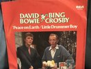 Promo David Bowie And Bing Crosby Peace On Earth/little Drummer Boy 45 Rpm