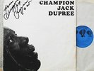 Champion Jack Dupree – Same  signiert  hand signed  autographed