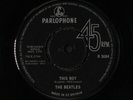 BEATLES: I Want To Hold Your Hand / This Boy 45 (UK, original pressing black l