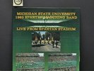 Vtg 1983 Michigan State University MSU Spartan Marching Band LP Vinyl Record