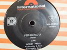 Bobby Paris - PER-SO-NAL-LY ( Polydor Int. NH-59233) AUSSIE Soul 45