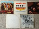 THE BEATLES 5 LP Lot: Help, Rubber Soul, Revolver, White Album, Sgt Peppers READ