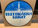TRETTIOARIGA KRIGET SAME RARE PICTURE LP HEAVEN RECORDS in 1996 SWEDEN