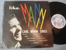 ex/vg+ Orig 1st USA PHILLIPS INTL. CARL MANN SINGS Like Mann  PLP-1960 Mona Lisa