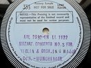 Mozart: Violin Concerto No. 3 - Christian Ferras **Original Decca Test Press**