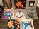 8 CURTIS MAYFIELD Vinyl LP Lot- SUPERFLY BACK TO THE WORLD HEARTBEAT