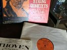 BEETHOVEN Complete String Quartets 9 LP Box Set Near Mint With Insert Notes.