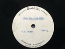 UNKNOWN UNRELEASED UK 1966 DEMO ACETATE VERSION for JORDAN CHRISTOPHER JAZZ SOUL
