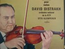 TRES RARE COLUMBIA SAXF 879  OISTRAKH/CLUYTENS  BRAHMS