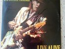 Stevie Ray Vaughan and Double Trouble Autographed Vtg Vinyl Dbl LP E2 40511 1986