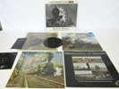 STEAM TRAIN RAILWAY sound Argo/BBC etc x5 LP vinyl records & flexis 1966-75 Ex