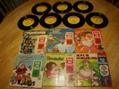 Vintage Disney Children's See Hear Read Along Story Books and Records Lot