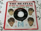 The Beatles-Please Please Me/From Me To You-Vinyl 45 w/Vee Jay Christmas Sleeve
