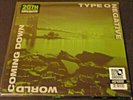 TYPE O NEGATIVE 2LP WORLD COMING DOWN GREEN & BLACK VINYL + POSTER  - NEW