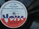 V-Disc #339 The King Cole Trio 78rpm Single 12-inch Nat King Cole
