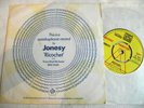 JONESY   RICOCHET ** 1973 DAWN 45 PROMO Rare PICTURE SLEEVE. MINT-