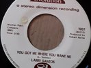 LARRY SANTOS - YOU GOT ME WHERE YOU WANT ME - EVOLUTION 70's PRESS NORTHERN